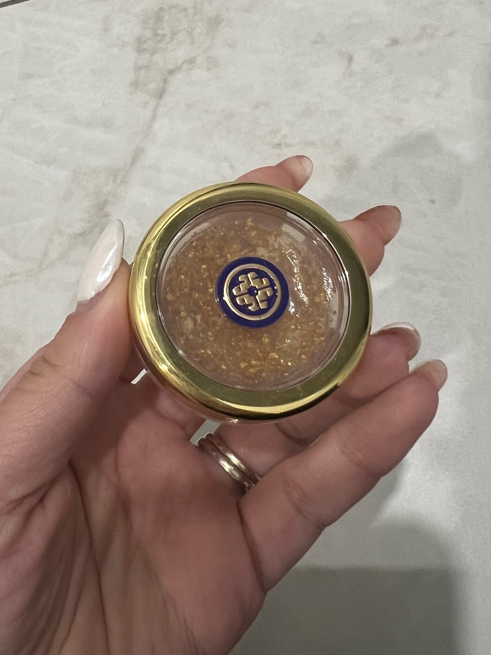 Tatcha Camellia Gold Spun Lip Balm